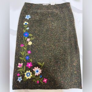 RARE Vintage 90’s Moschino Tweed Skirt